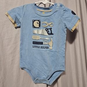 Carhartt Infant Short Sleeve Little Helper Body Suit,‎ 12 Months